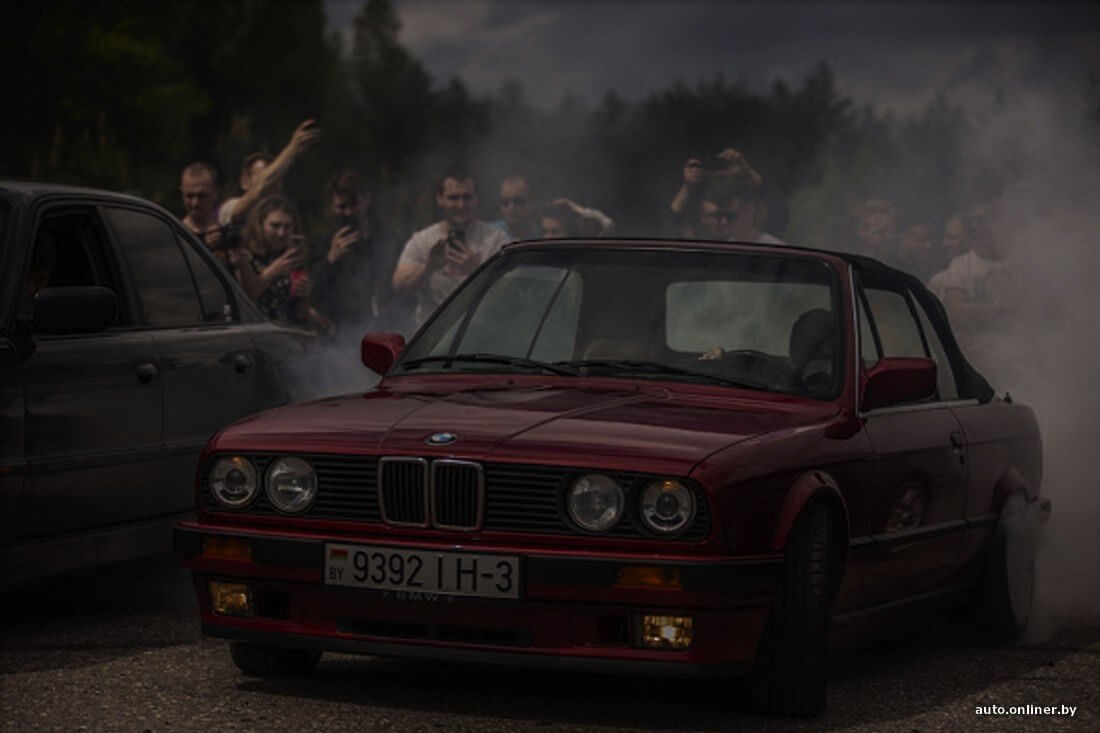 Встреча клуба BMW не обошлась без ДТП. Фоторепортаж